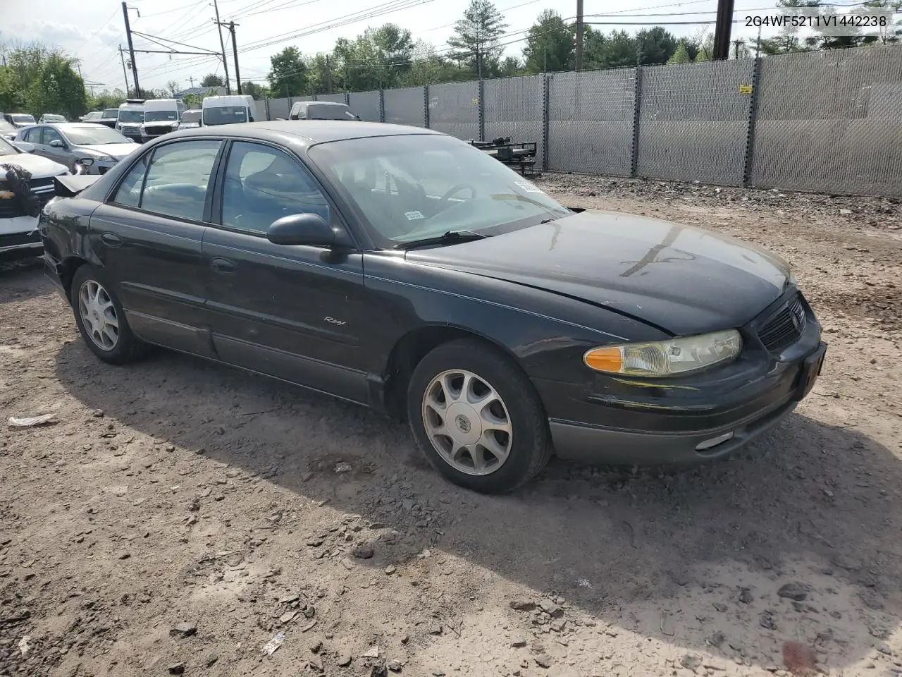 1997 Buick Regal Gs VIN: 2G4WF5211V1442238 Lot: 56382905