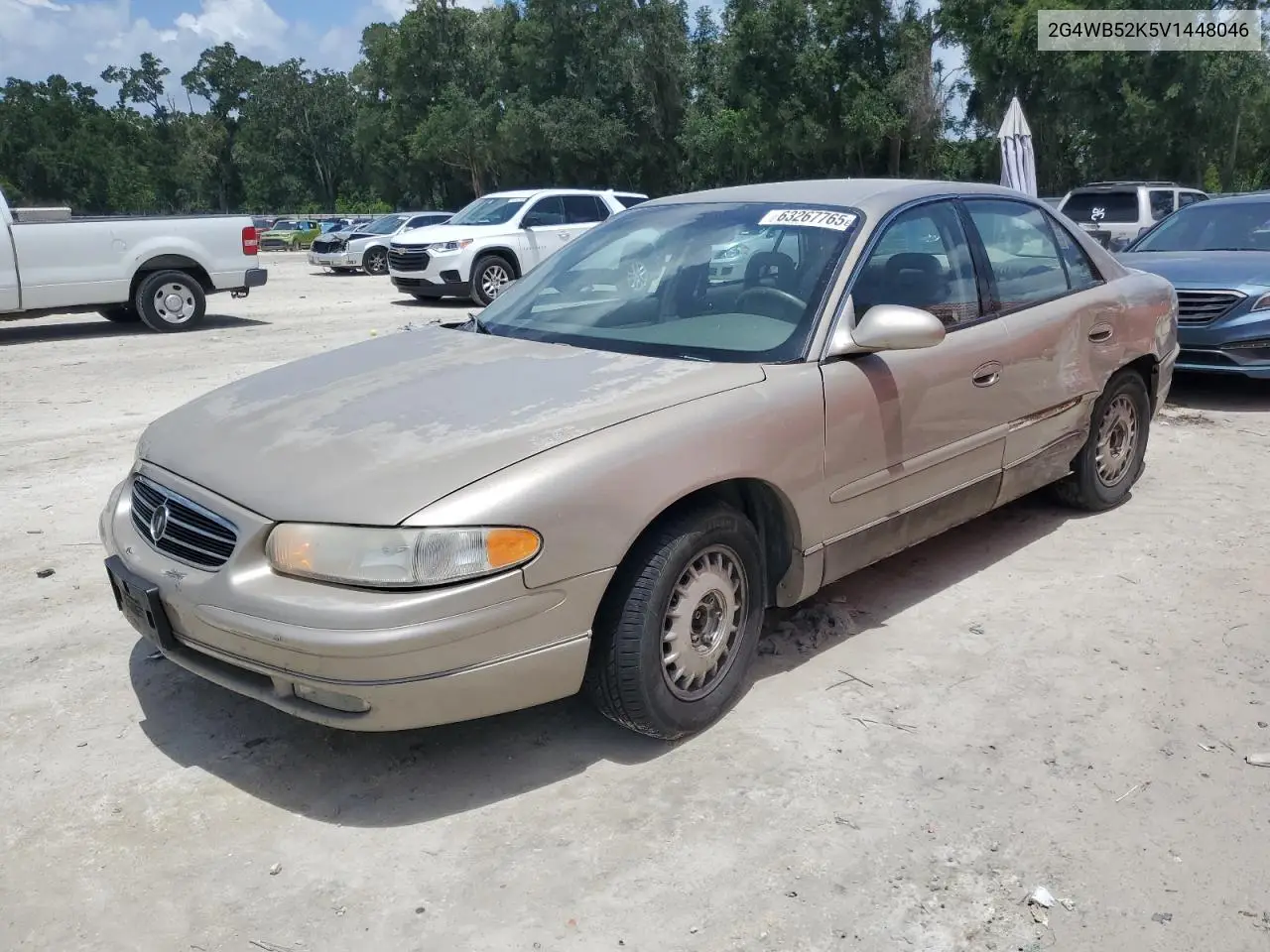 1997 Buick Regal Ls VIN: 2G4WB52K5V1448046 Lot: 63267765
