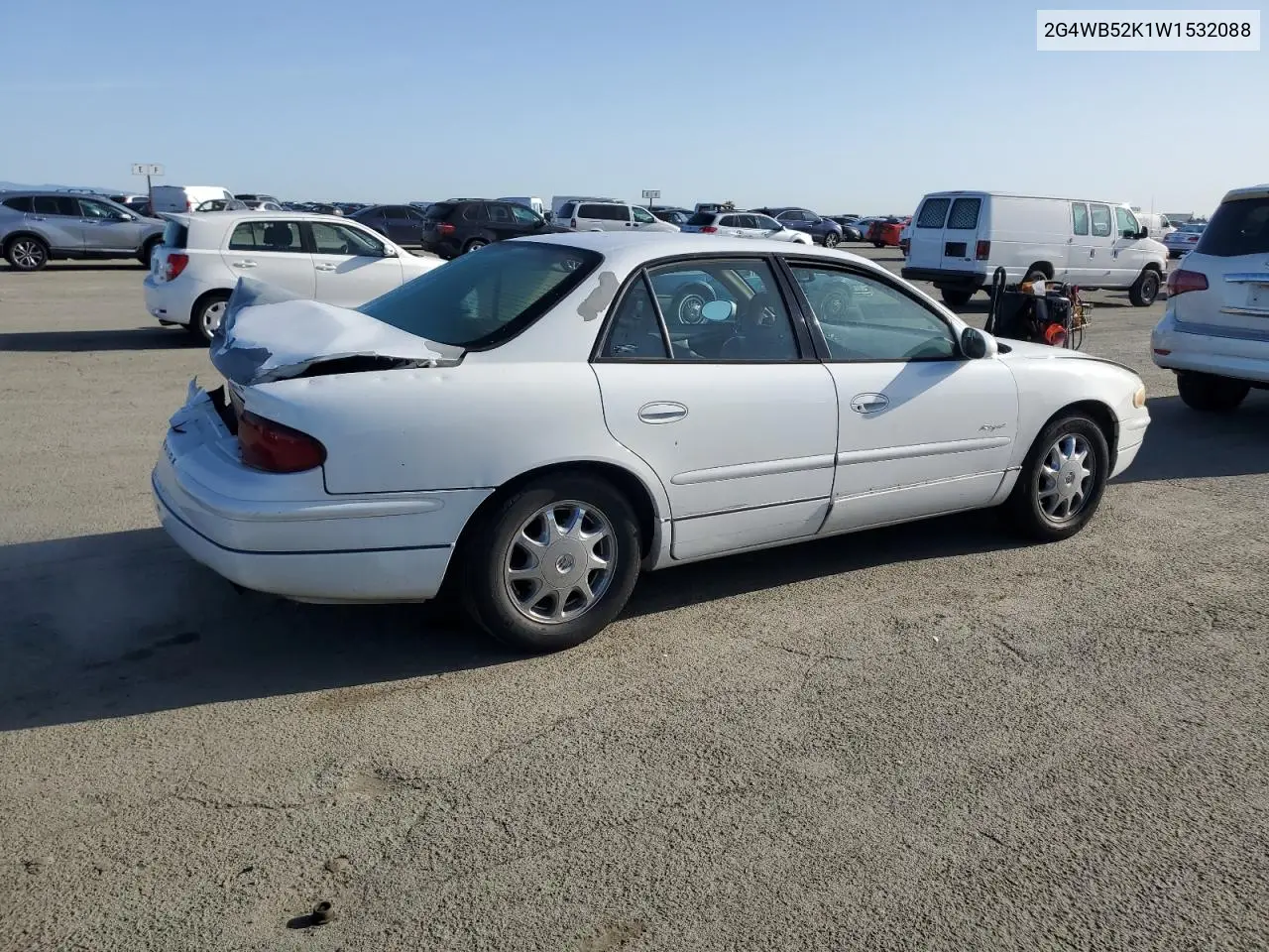 1998 Buick Regal Ls VIN: 2G4WB52K1W1532088 Lot: 51816645
