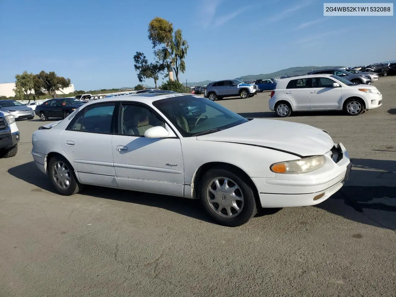 1998 Buick Regal Ls VIN: 2G4WB52K1W1532088 Lot: 51816645
