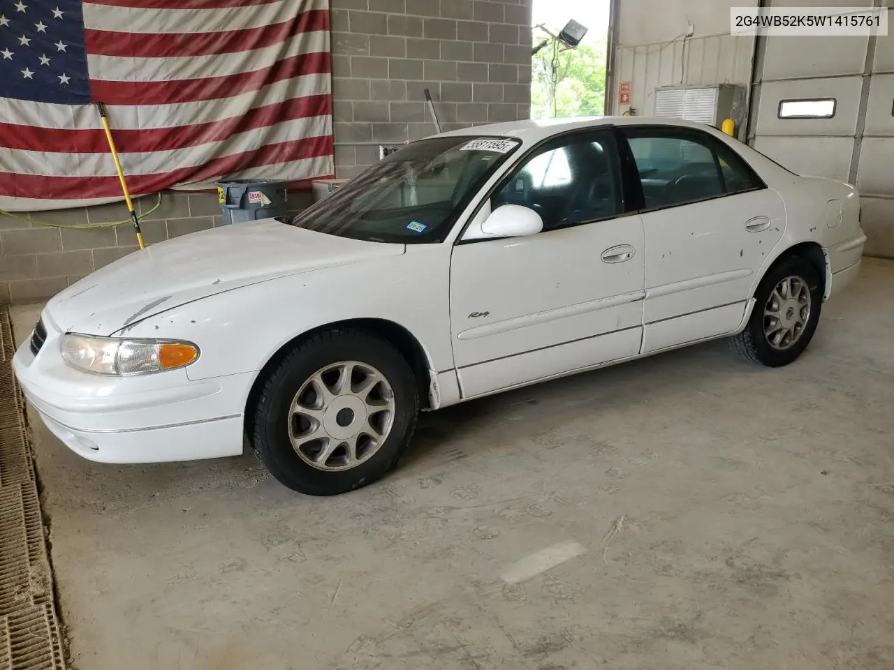 1998 Buick Regal Ls VIN: 2G4WB52K5W1415761 Lot: 55811595