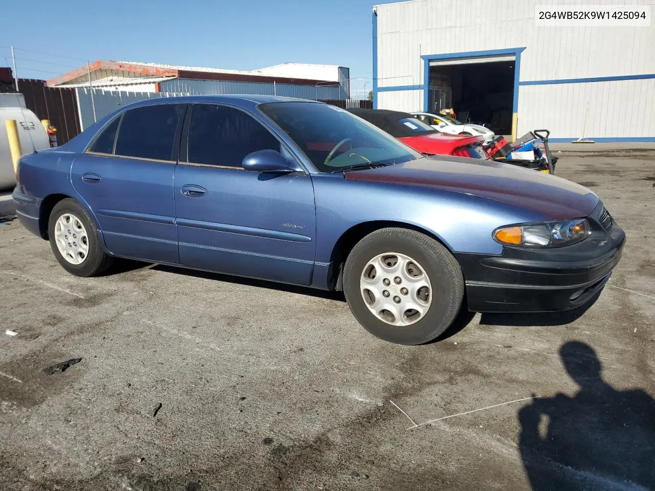 1998 Buick Regal Ls VIN: 2G4WB52K9W1425094 Lot: 55858505