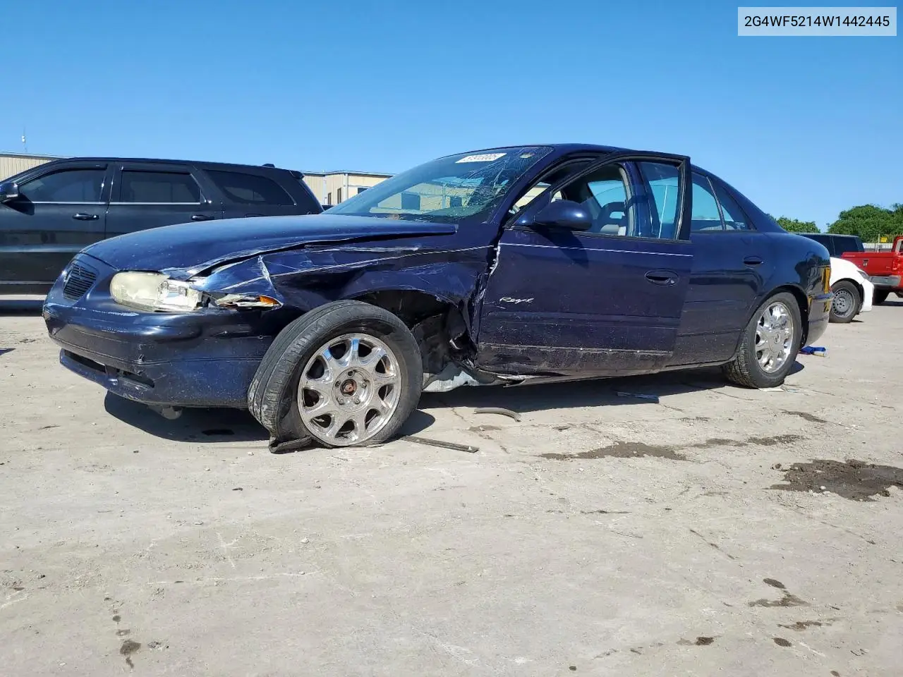 1998 Buick Regal Gs VIN: 2G4WF5214W1442445 Lot: 57913005