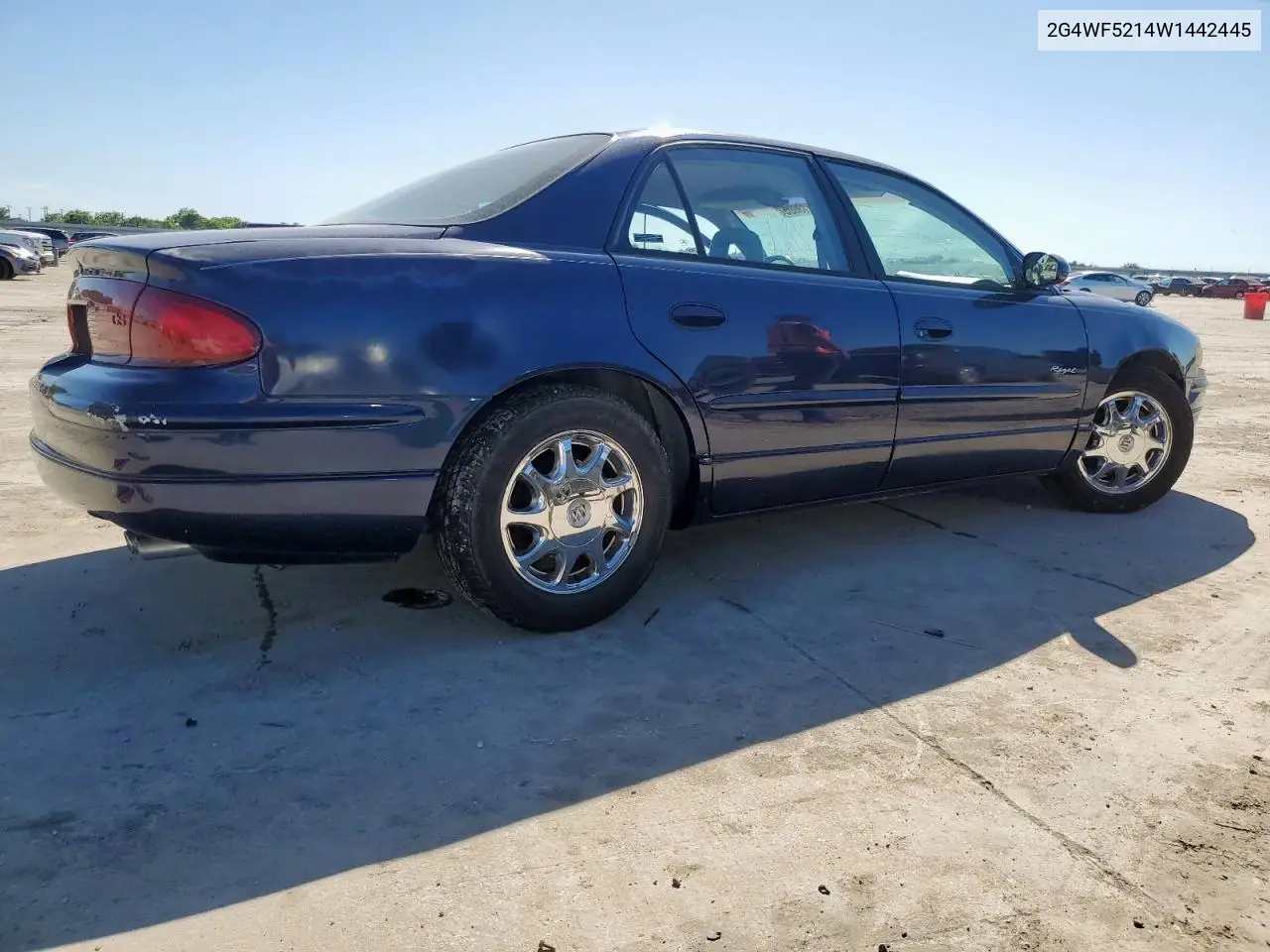 1998 Buick Regal Gs VIN: 2G4WF5214W1442445 Lot: 57913005