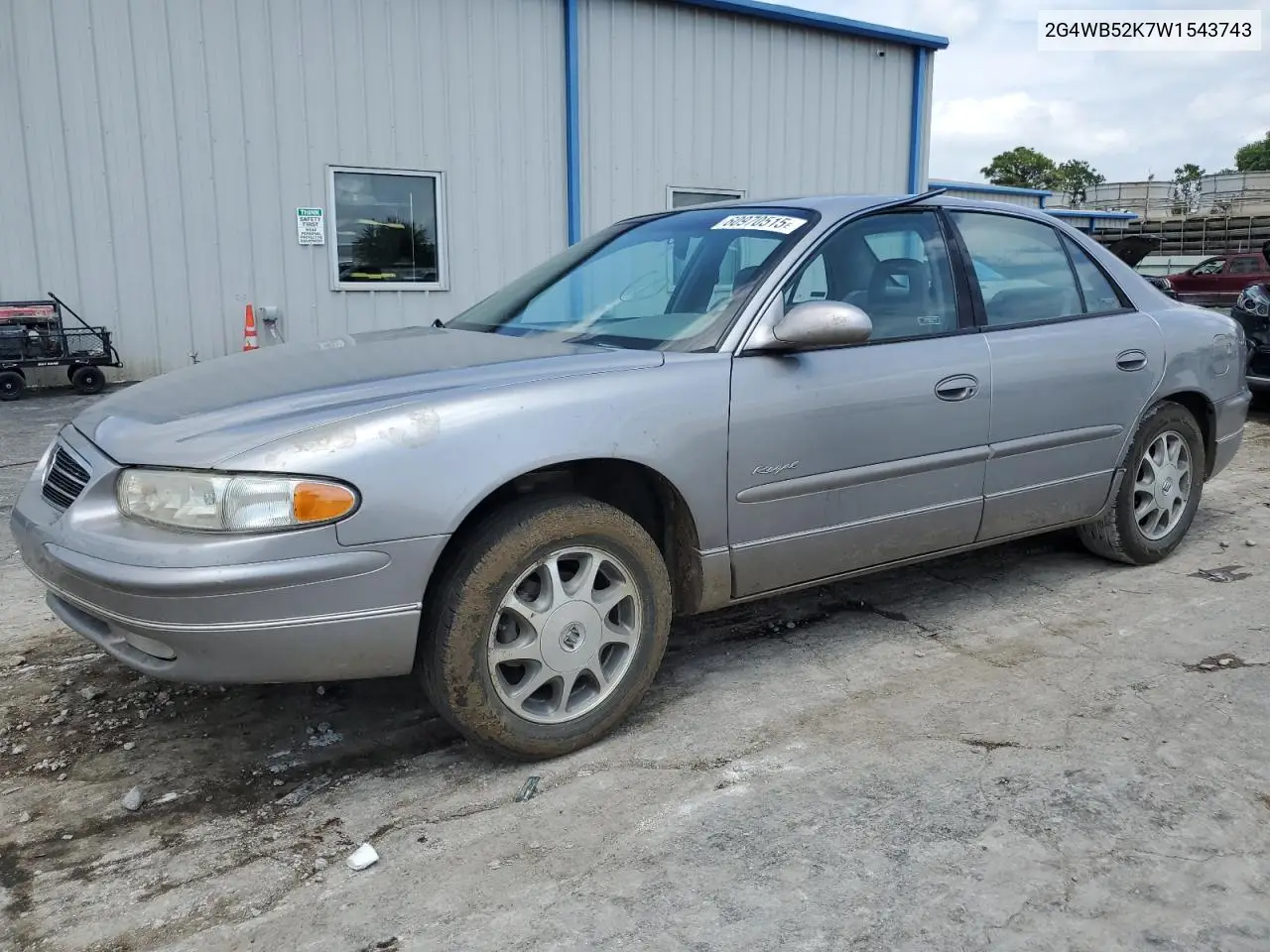 1998 Buick Regal Ls VIN: 2G4WB52K7W1543743 Lot: 60970515