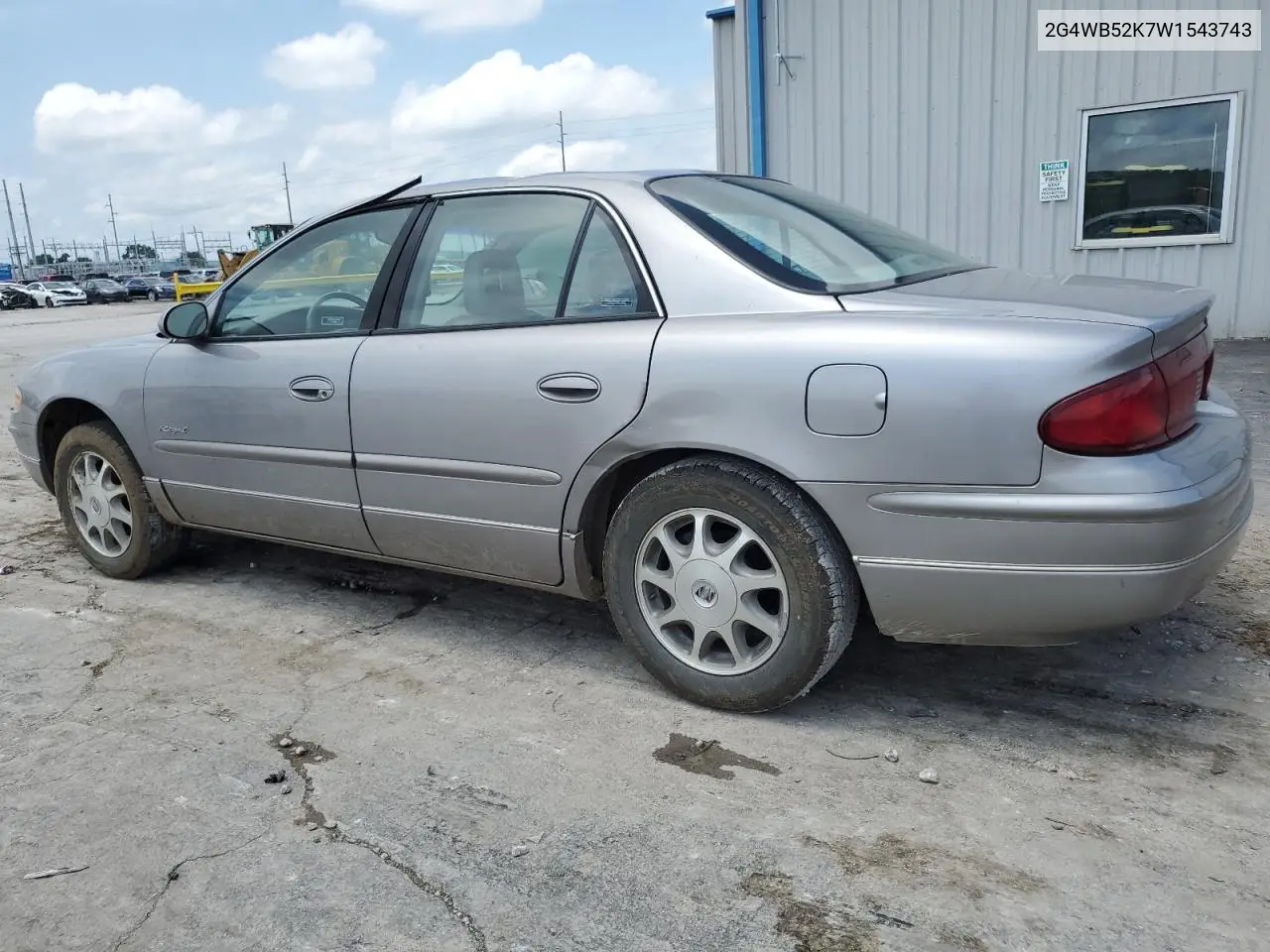 1998 Buick Regal Ls VIN: 2G4WB52K7W1543743 Lot: 60970515