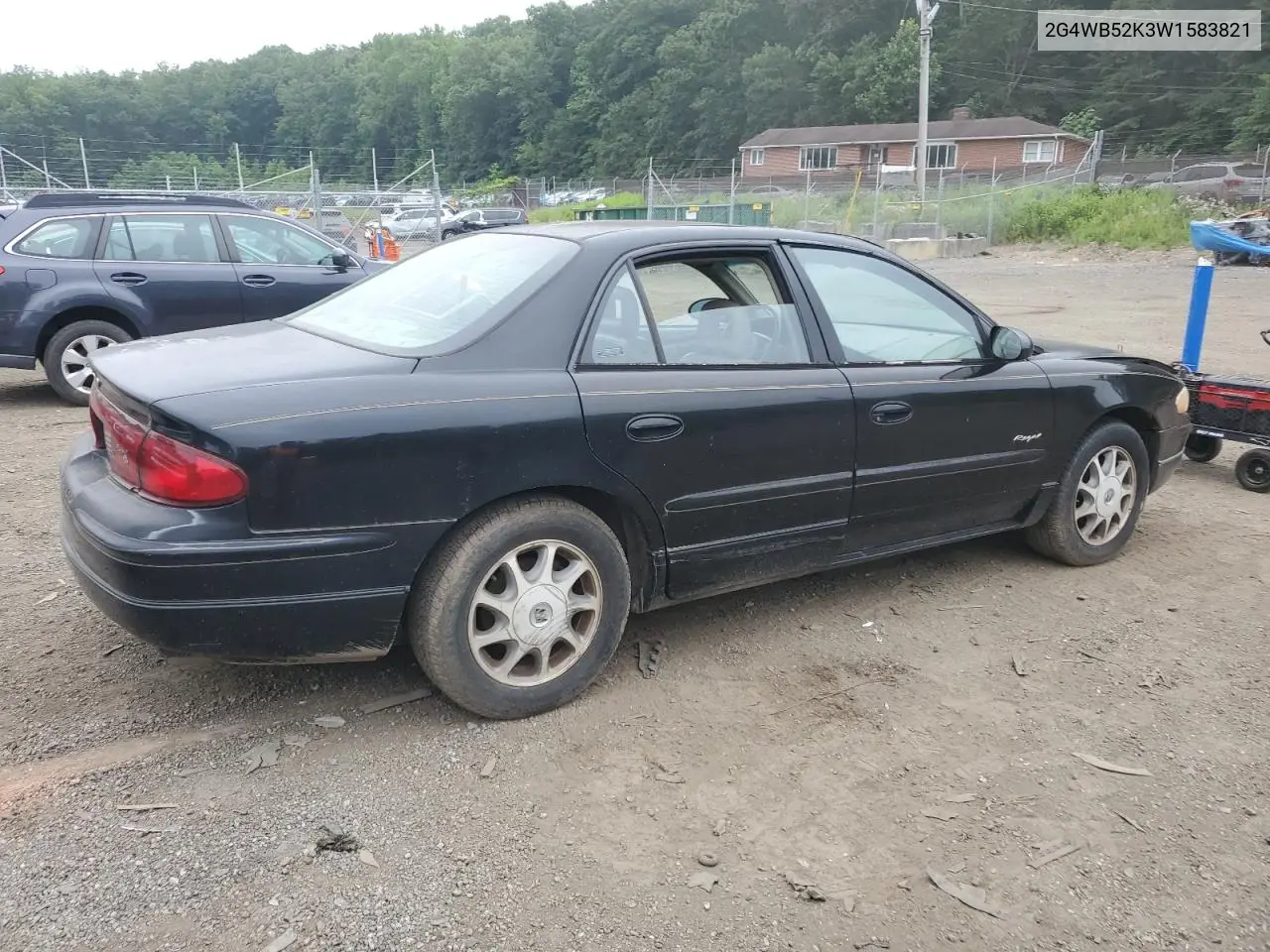 1998 Buick Regal Ls VIN: 2G4WB52K3W1583821 Lot: 62693585