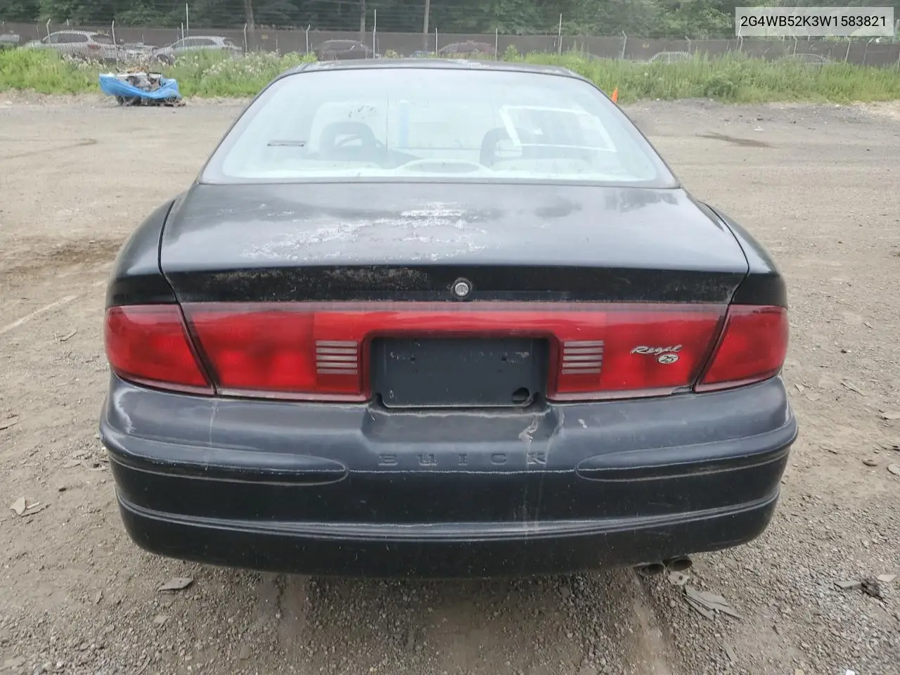 1998 Buick Regal Ls VIN: 2G4WB52K3W1583821 Lot: 62693585