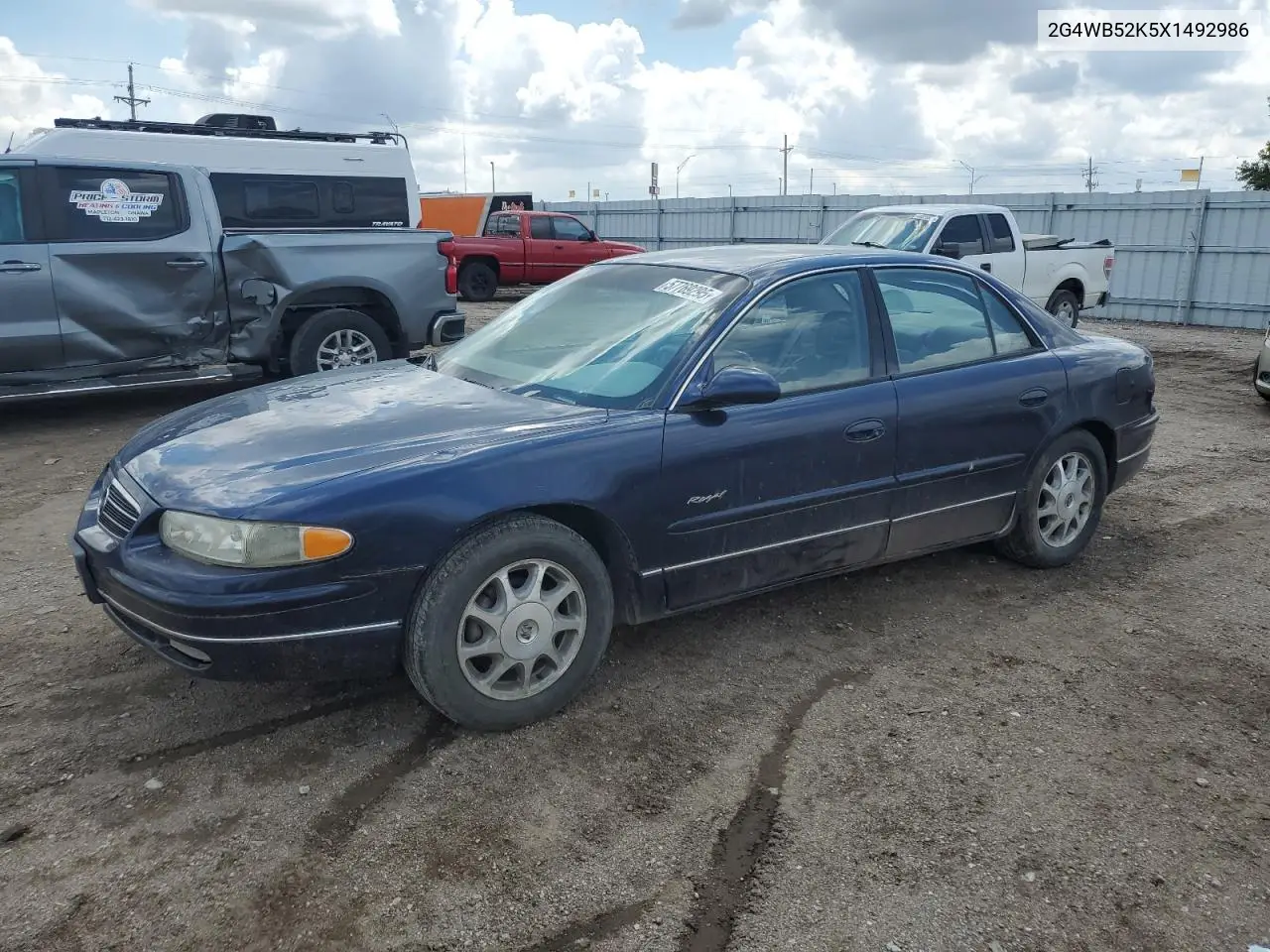 1999 Buick Regal Ls VIN: 2G4WB52K5X1492986 Lot: 57769295