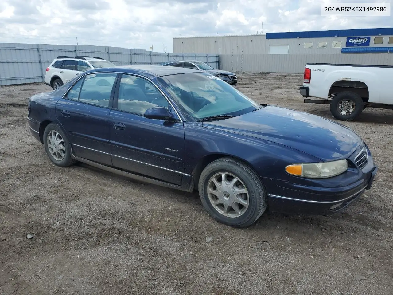 1999 Buick Regal Ls VIN: 2G4WB52K5X1492986 Lot: 57769295