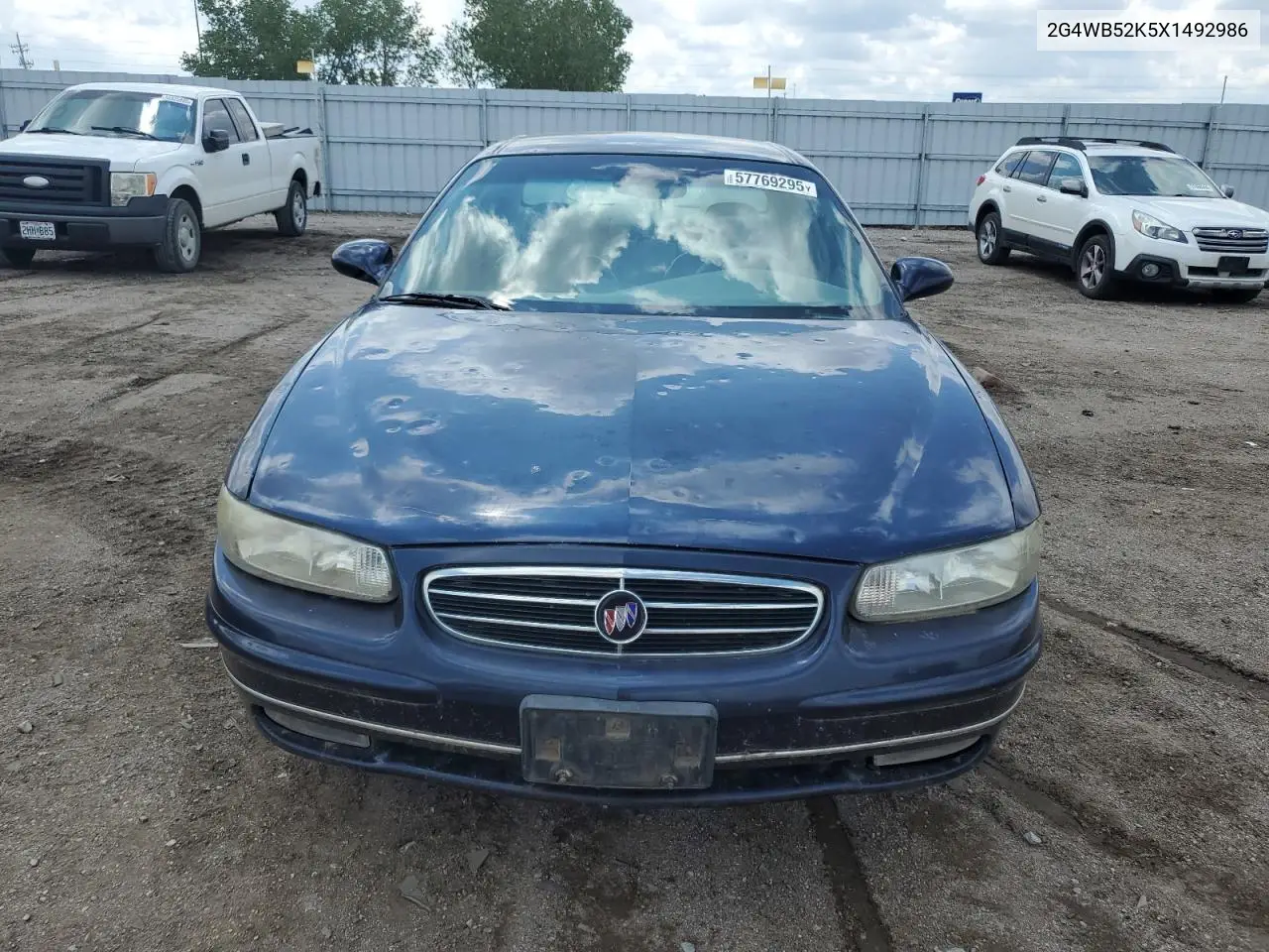 1999 Buick Regal Ls VIN: 2G4WB52K5X1492986 Lot: 57769295
