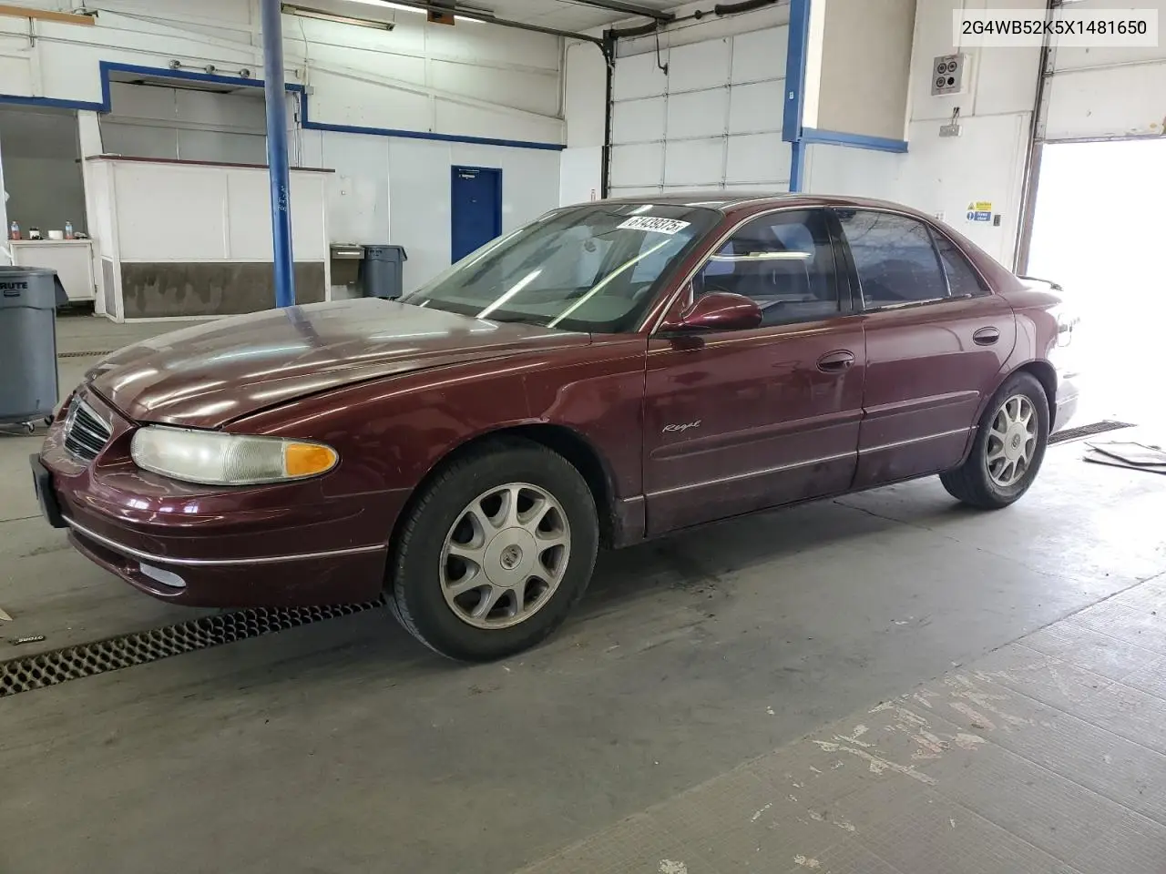 1999 Buick Regal Ls VIN: 2G4WB52K5X1481650 Lot: 61439375