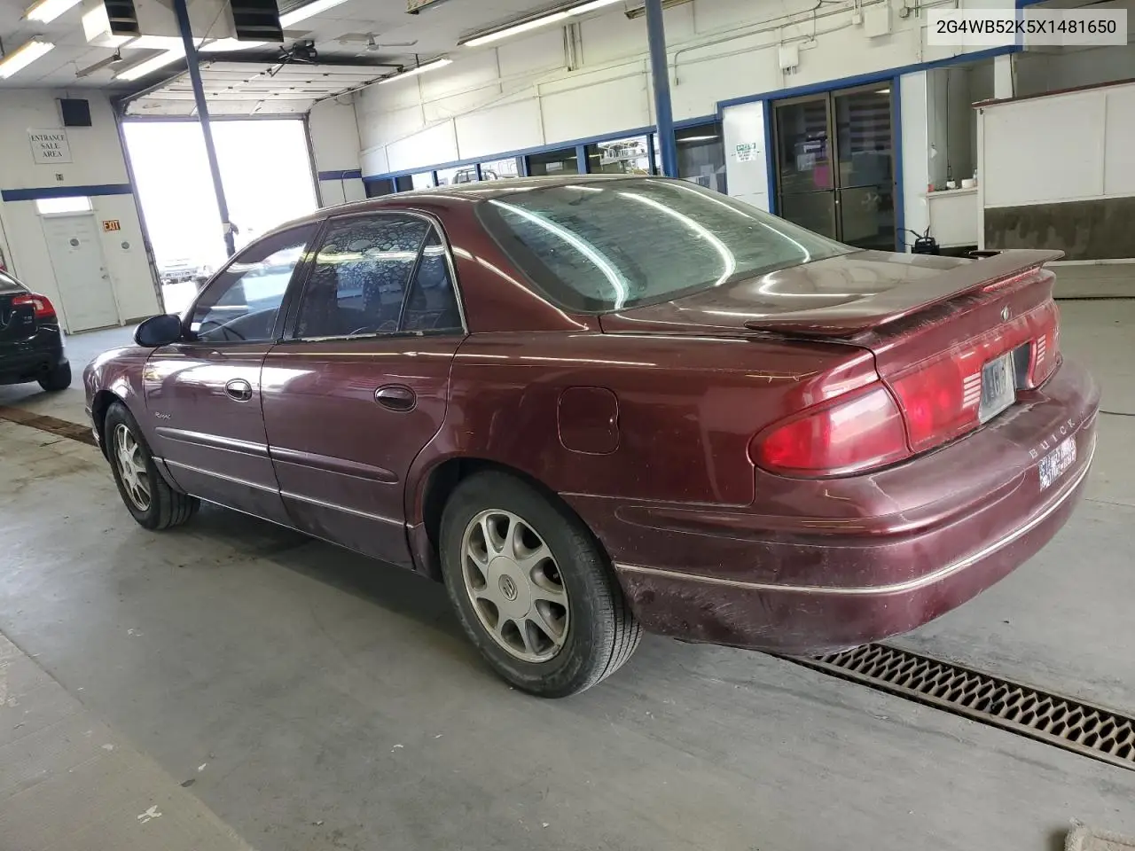 1999 Buick Regal Ls VIN: 2G4WB52K5X1481650 Lot: 61439375