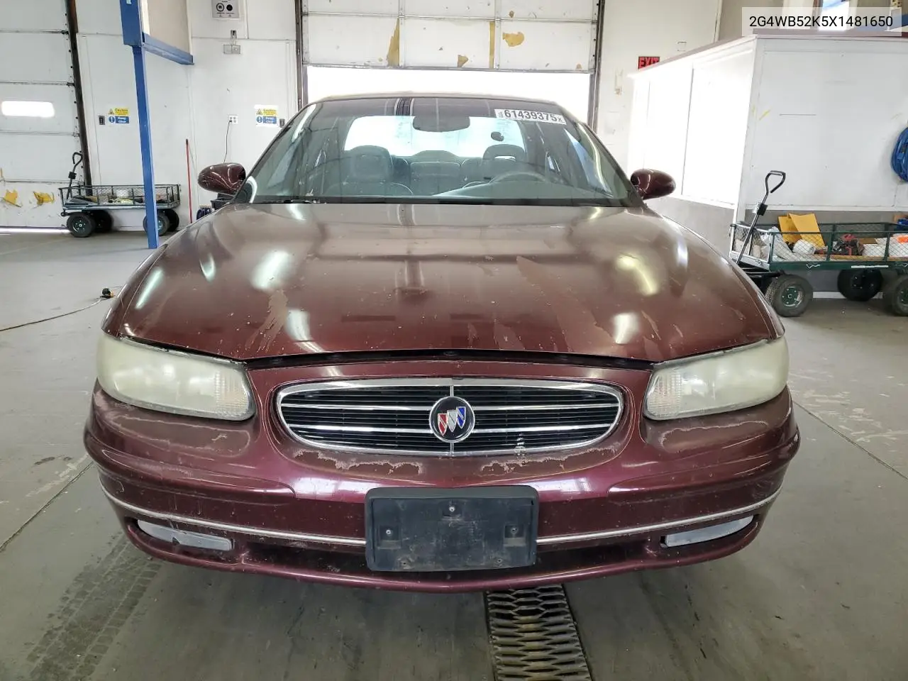 1999 Buick Regal Ls VIN: 2G4WB52K5X1481650 Lot: 61439375