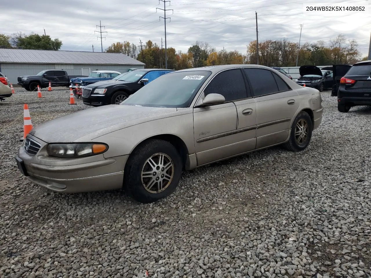 1999 Buick Regal Ls VIN: 2G4WB52K5X1408052 Lot: 77554884