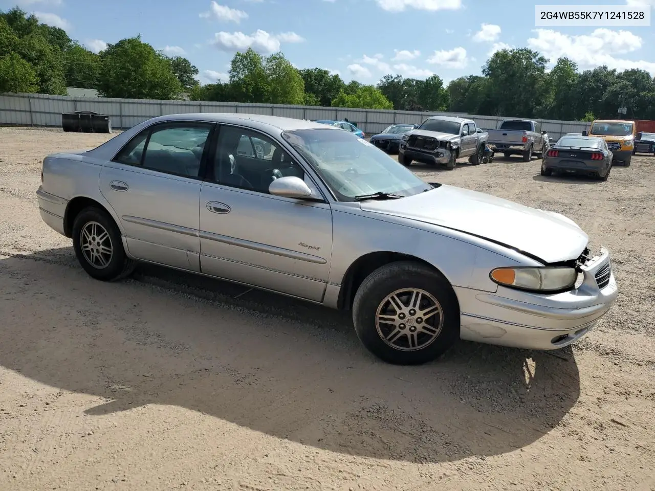 2000 Buick Regal Ls VIN: 2G4WB55K7Y1241528 Lot: 54789665