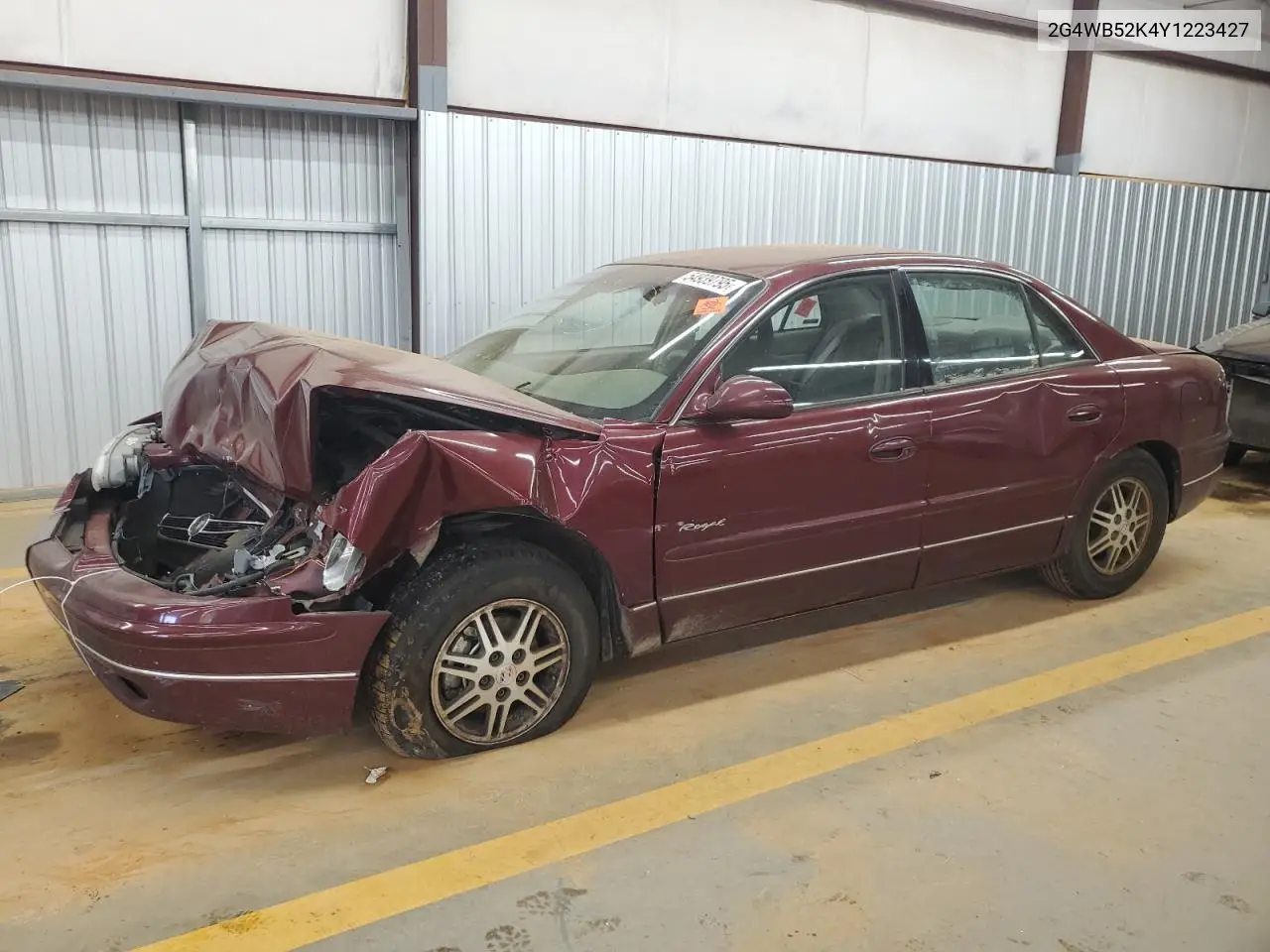 2000 Buick Regal Ls VIN: 2G4WB52K4Y1223427 Lot: 54939795