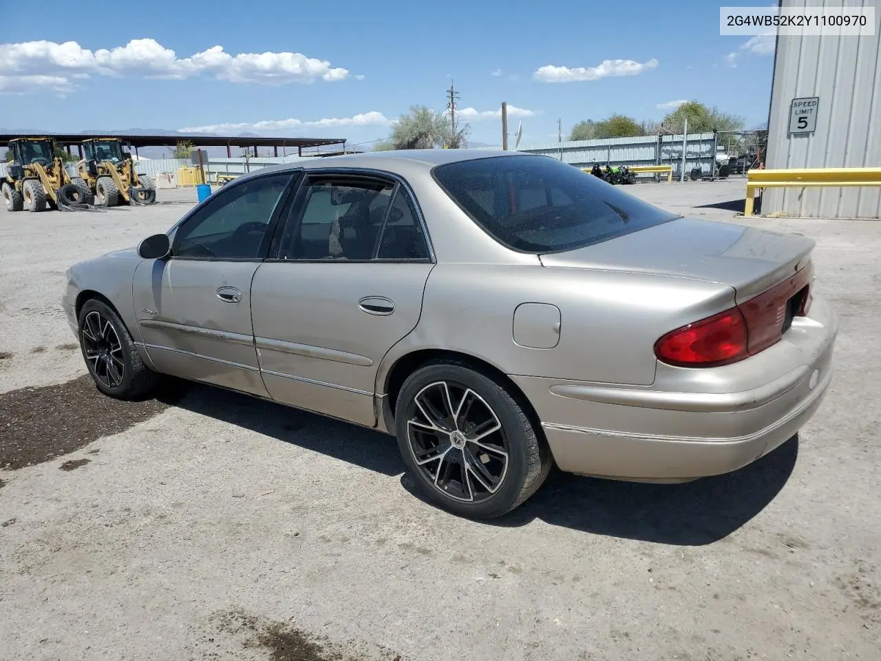 2000 Buick Regal Ls VIN: 2G4WB52K2Y1100970 Lot: 55611535