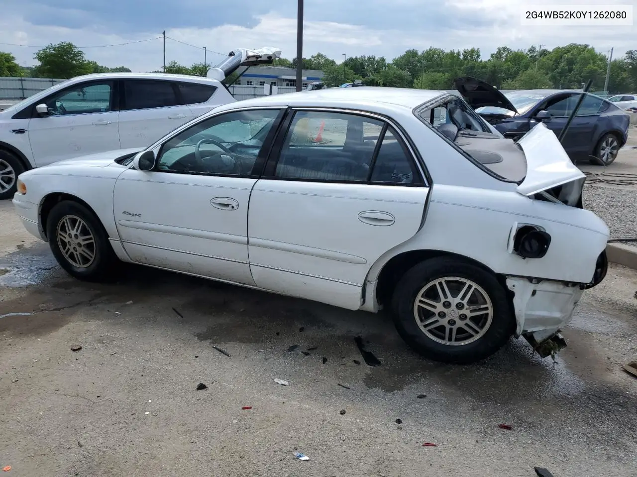 2000 Buick Regal Ls VIN: 2G4WB52K0Y1262080 Lot: 58785605