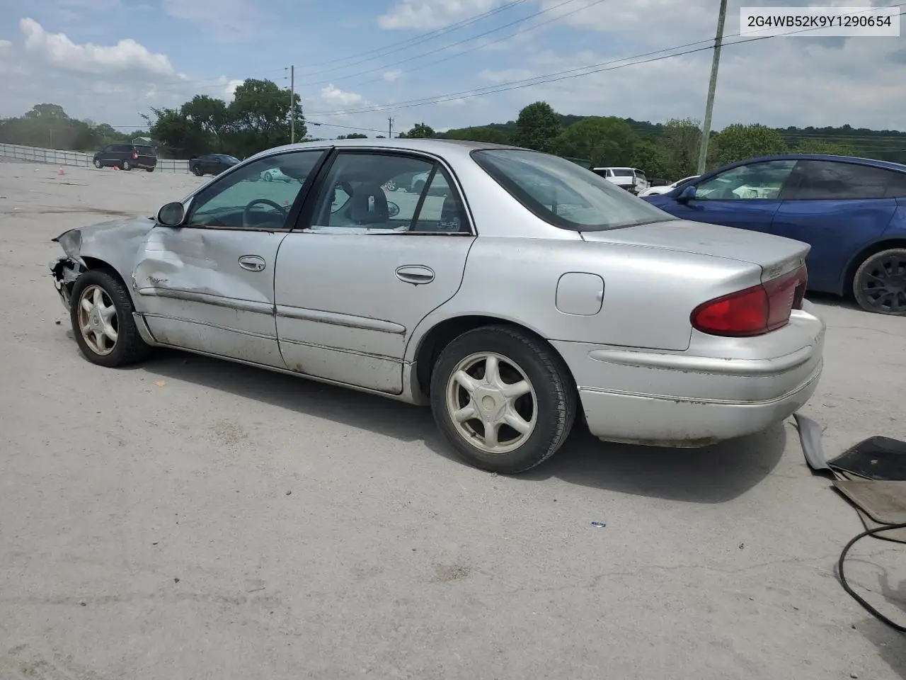 2000 Buick Regal Ls VIN: 2G4WB52K9Y1290654 Lot: 59902925