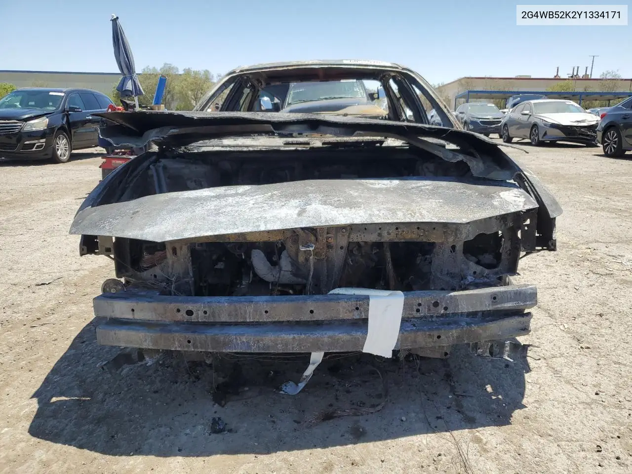 2000 Buick Regal Ls VIN: 2G4WB52K2Y1334171 Lot: 60529705