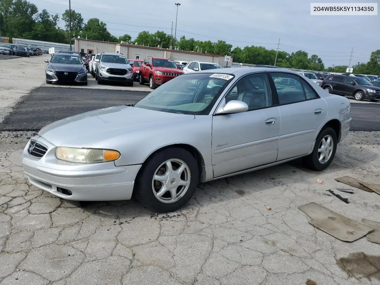 2000 Buick Regal Ls VIN: 2G4WB55K5Y1134350 Lot: 60869135