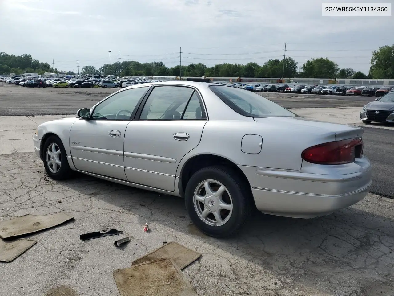 2000 Buick Regal Ls VIN: 2G4WB55K5Y1134350 Lot: 60869135