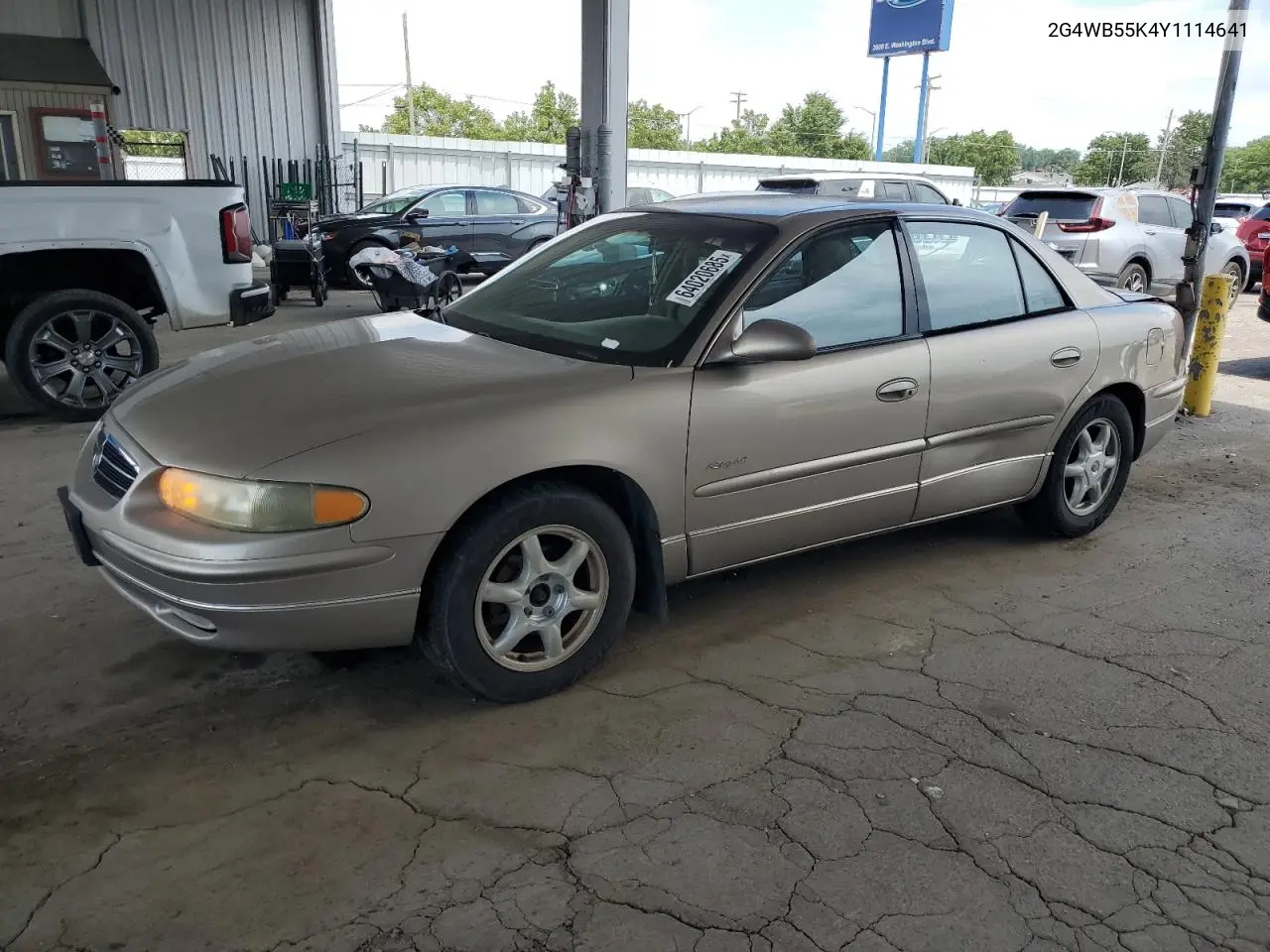 2000 Buick Regal Ls VIN: 2G4WB55K4Y1114641 Lot: 64020685
