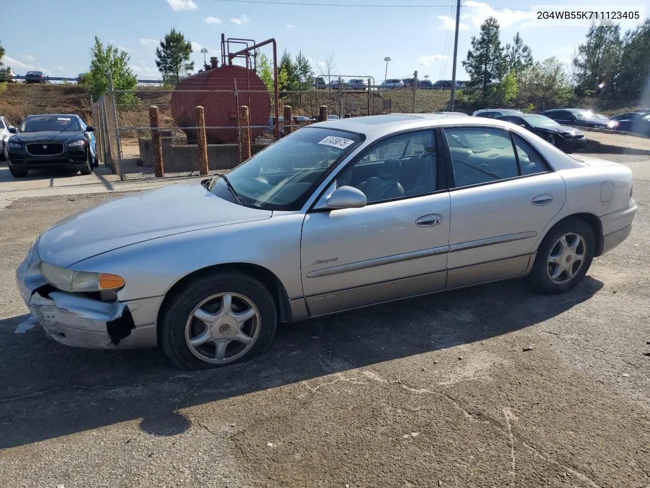 2001 Buick Regal Ls VIN: 2G4WB55K711123405 Lot: 52409875