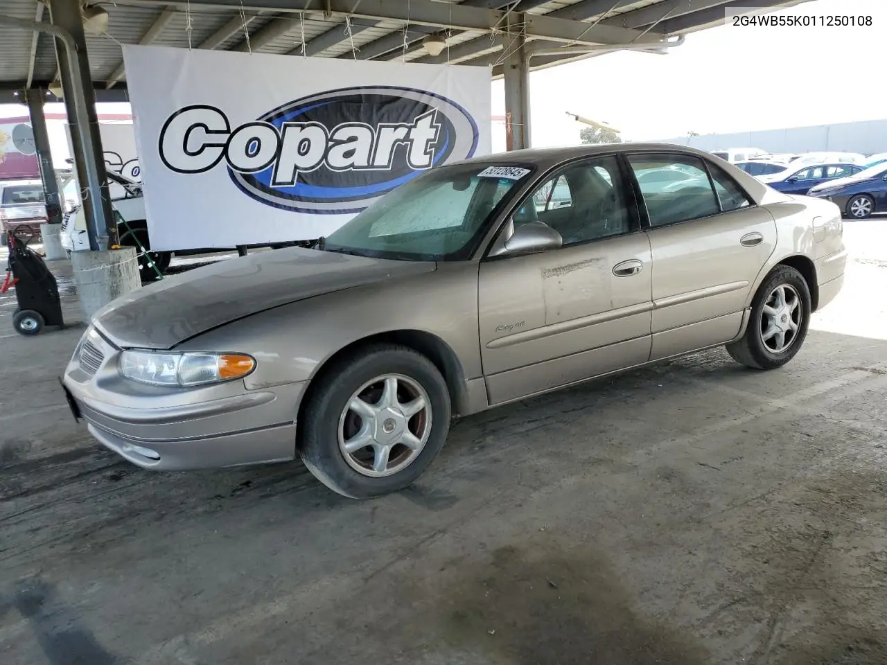 2001 Buick Regal Ls VIN: 2G4WB55K011250108 Lot: 53128645