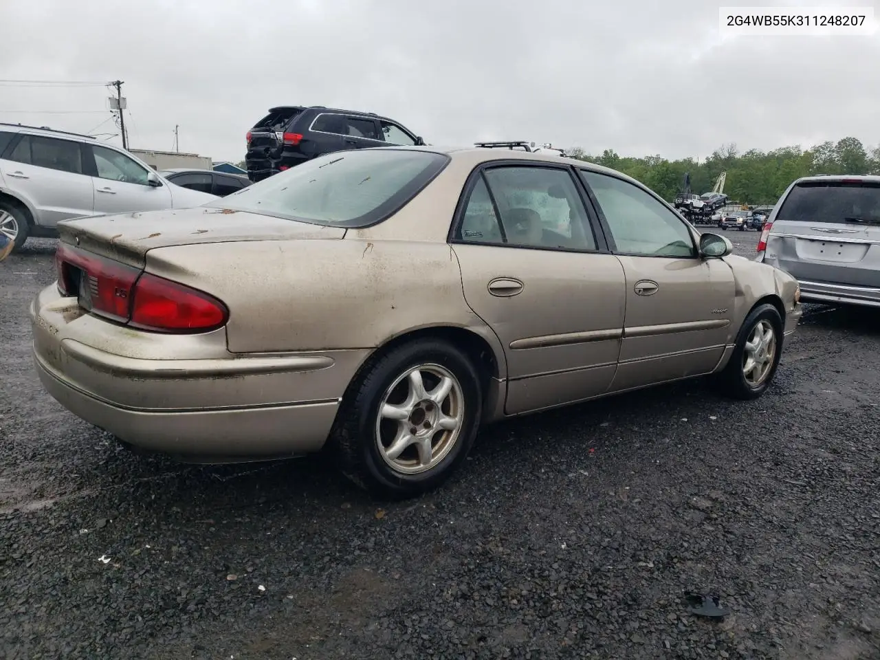 2001 Buick Regal Ls VIN: 2G4WB55K311248207 Lot: 55315815