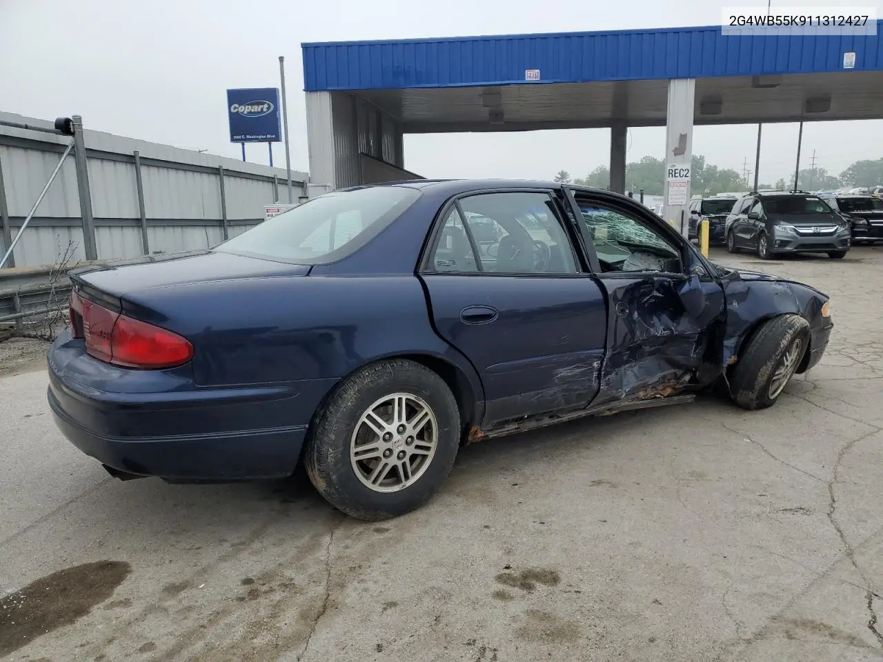 2001 Buick Regal Ls VIN: 2G4WB55K911312427 Lot: 59518915
