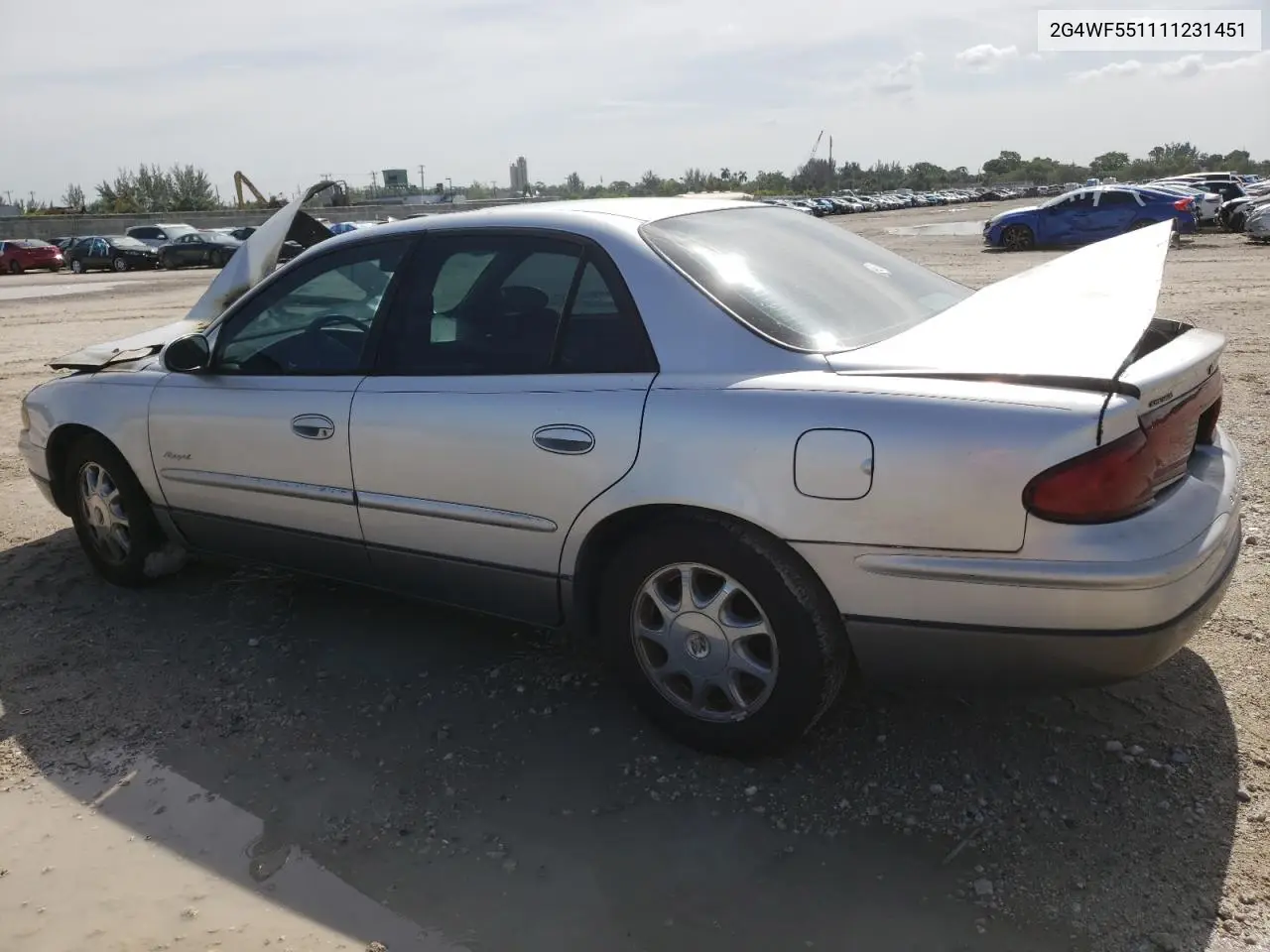 2001 Buick Regal Gs VIN: 2G4WF551111231451 Lot: 63943905