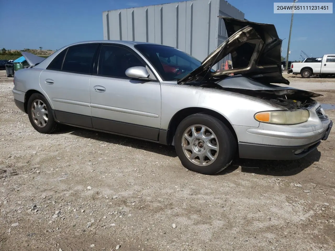 2001 Buick Regal Gs VIN: 2G4WF551111231451 Lot: 63943905
