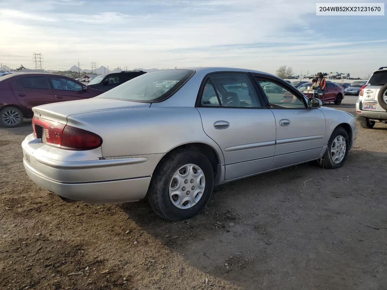 2002 Buick Regal Ls VIN: 2G4WB52KX21231670 Lot: 41953345