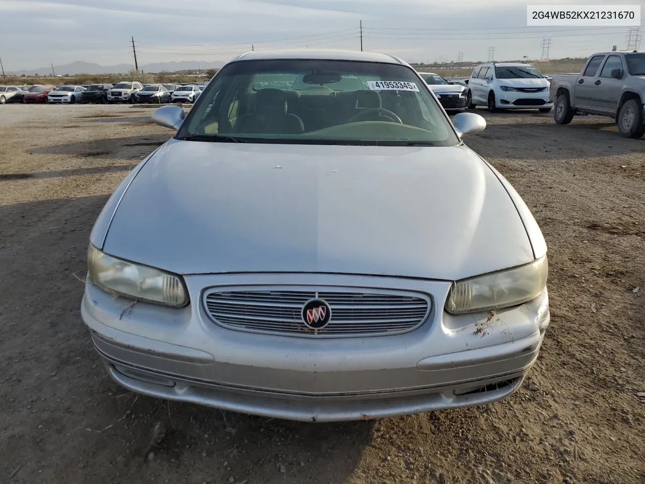 2002 Buick Regal Ls VIN: 2G4WB52KX21231670 Lot: 41953345