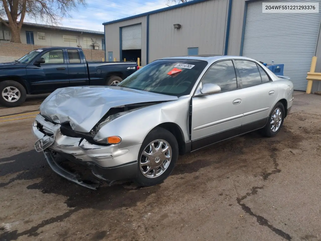 2002 Buick Regal Gs VIN: 2G4WF551221293376 Lot: 50914765