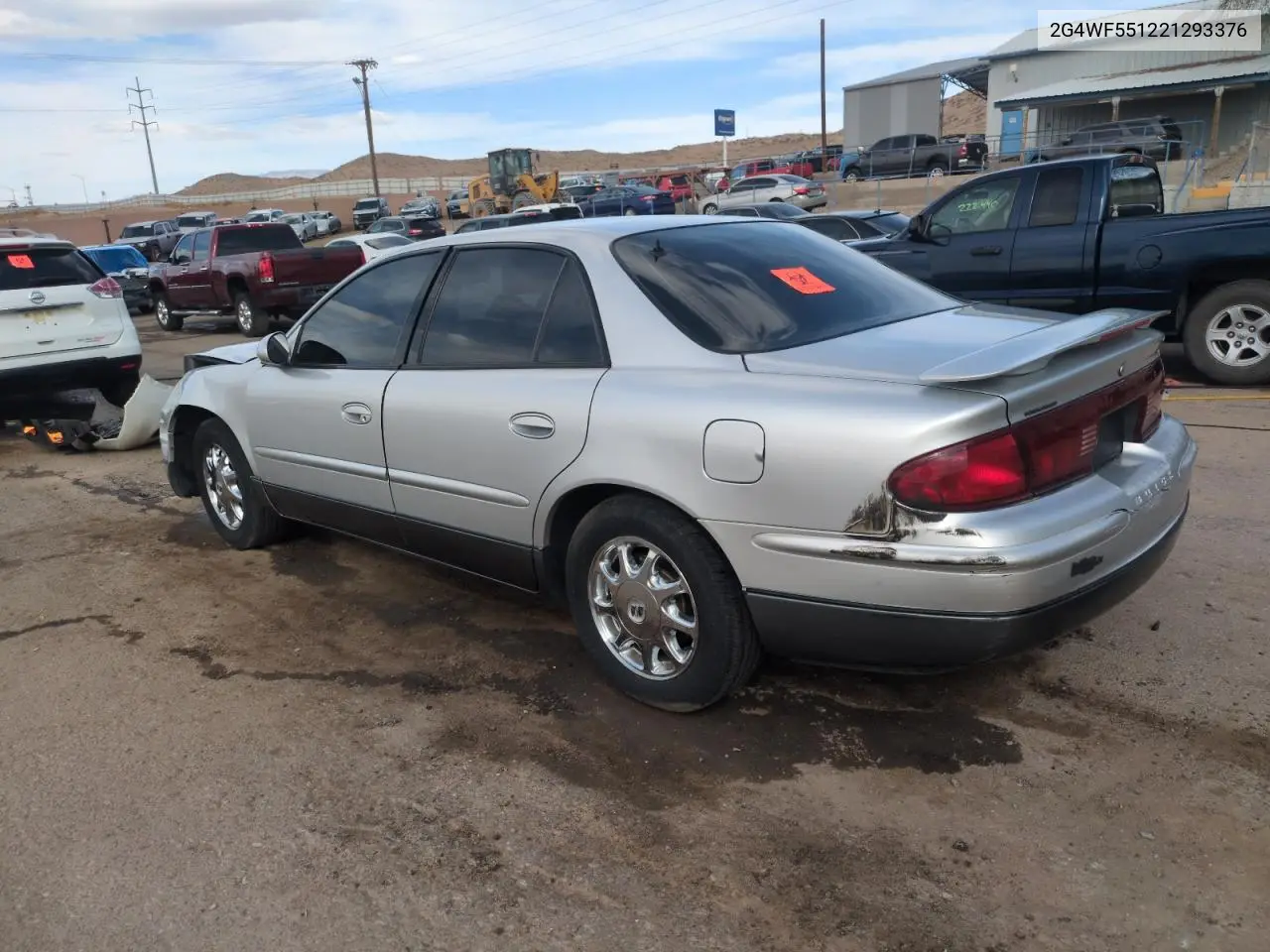 2002 Buick Regal Gs VIN: 2G4WF551221293376 Lot: 50914765