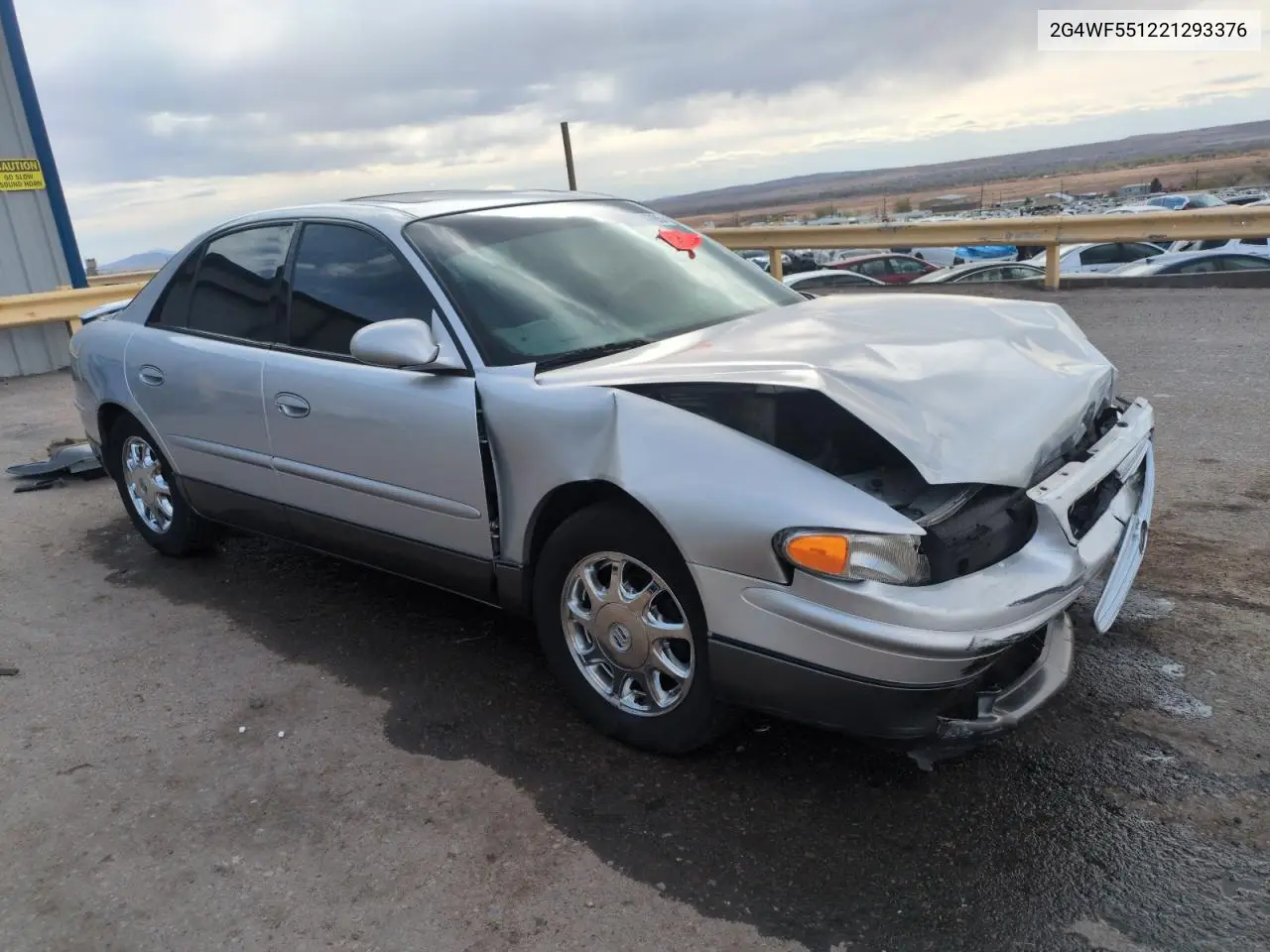2002 Buick Regal Gs VIN: 2G4WF551221293376 Lot: 50914765