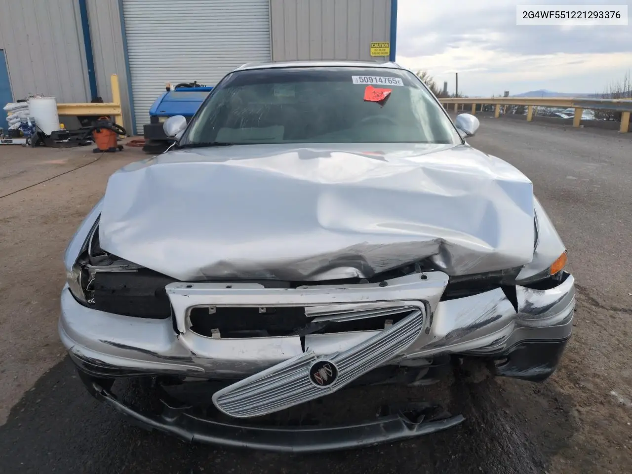 2002 Buick Regal Gs VIN: 2G4WF551221293376 Lot: 50914765