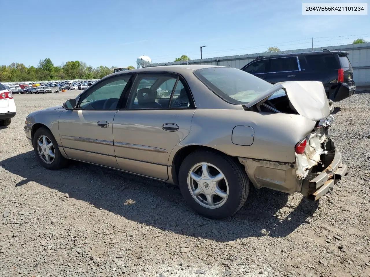 2002 Buick Regal Ls VIN: 2G4WB55K421101234 Lot: 54744355
