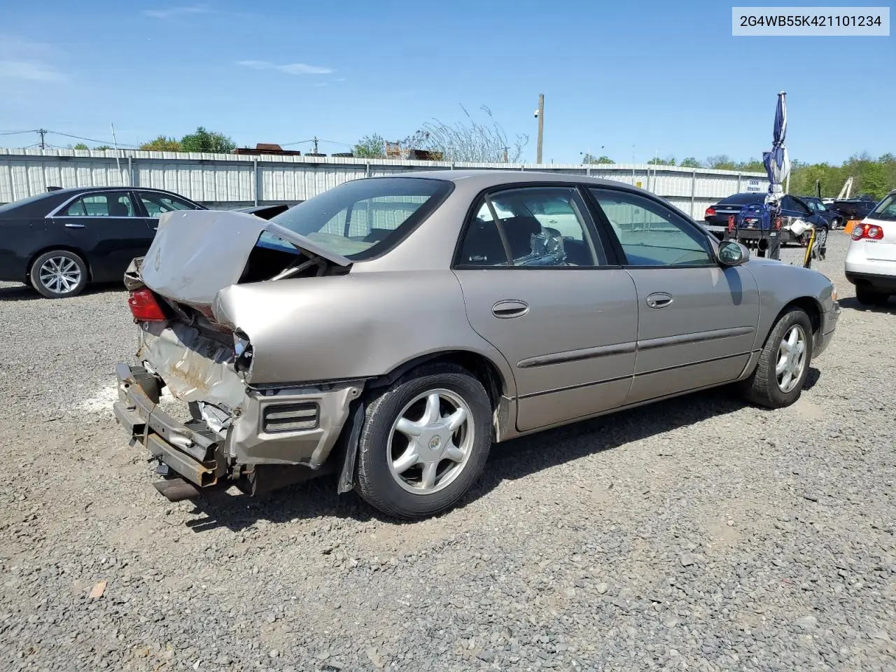 2002 Buick Regal Ls VIN: 2G4WB55K421101234 Lot: 54744355
