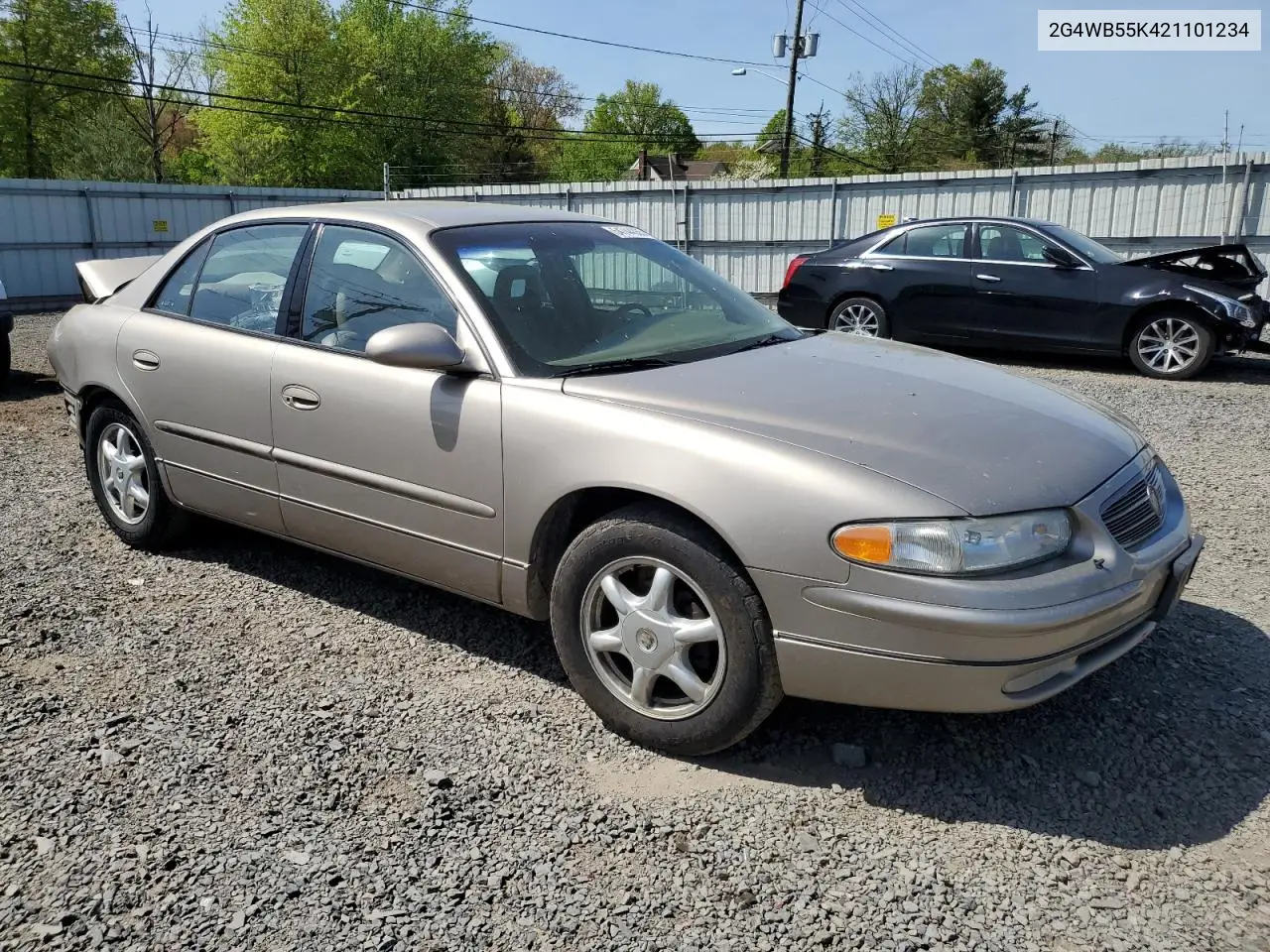 2002 Buick Regal Ls VIN: 2G4WB55K421101234 Lot: 54744355