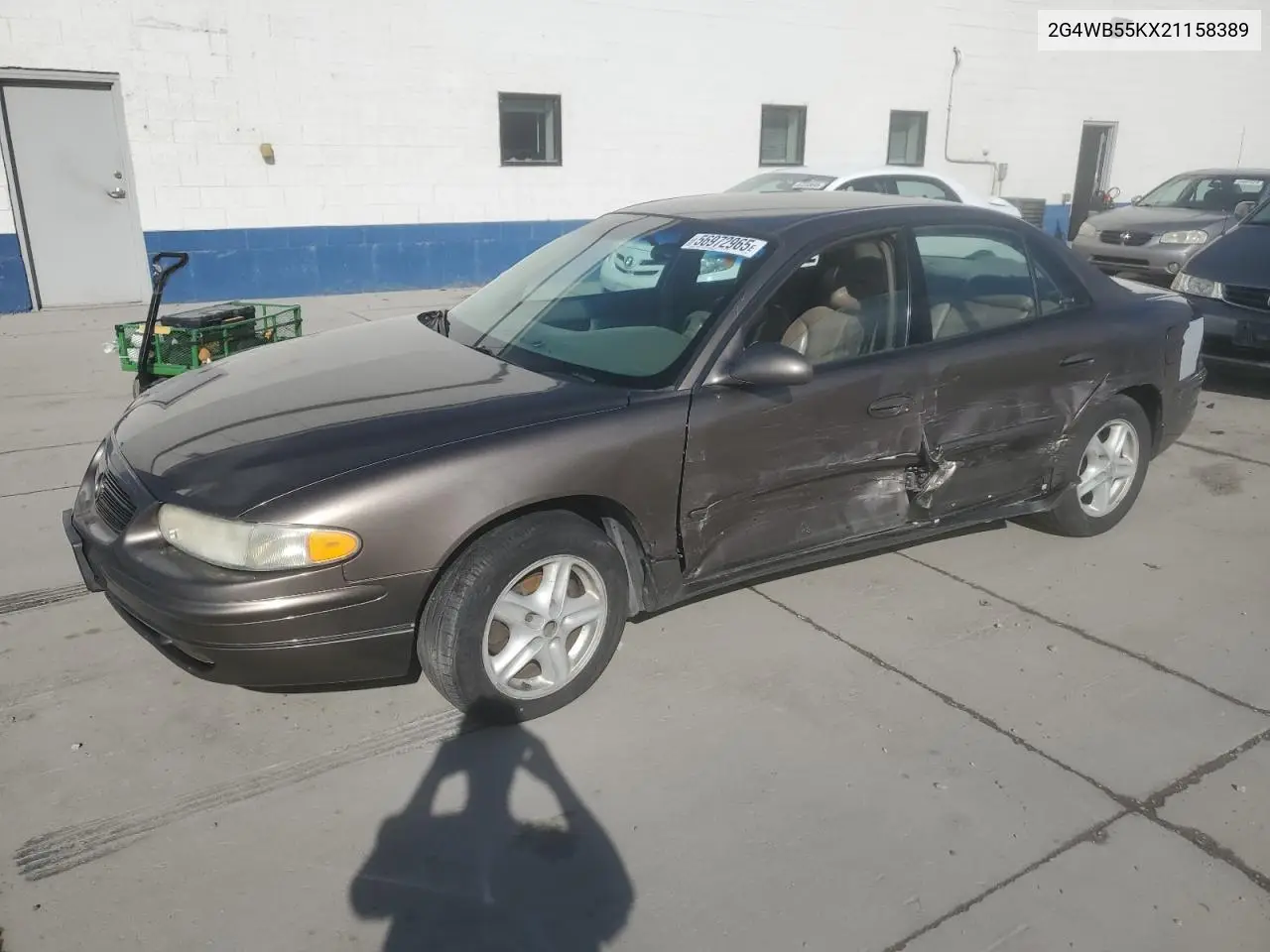 2002 Buick Regal Ls VIN: 2G4WB55KX21158389 Lot: 56972965