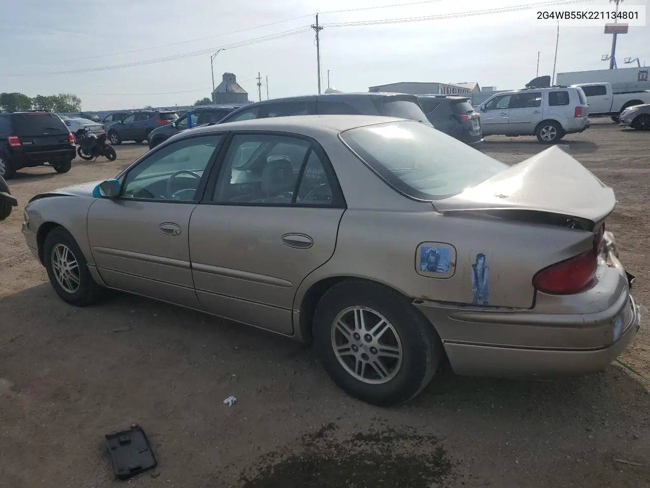 2002 Buick Regal Ls VIN: 2G4WB55K221134801 Lot: 60713995