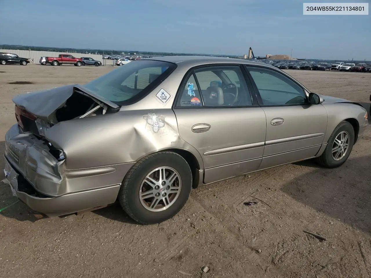 2002 Buick Regal Ls VIN: 2G4WB55K221134801 Lot: 60713995