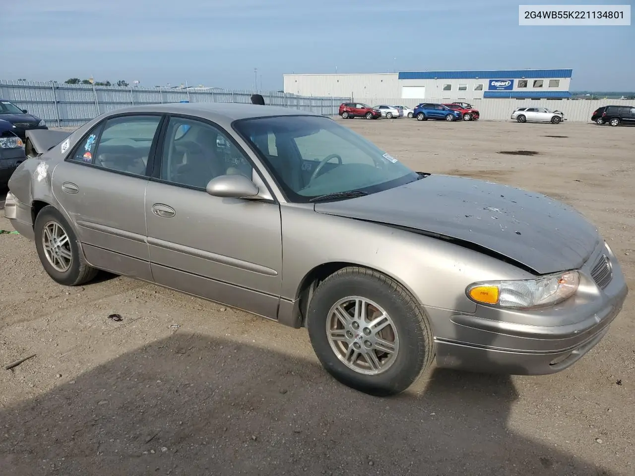 2002 Buick Regal Ls VIN: 2G4WB55K221134801 Lot: 60713995