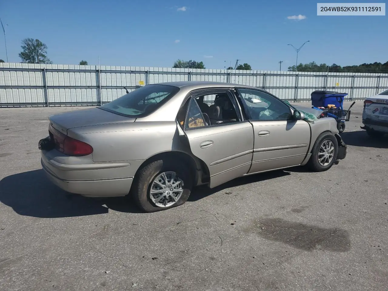 2003 Buick Regal Ls VIN: 2G4WB52K931112591 Lot: 53498925