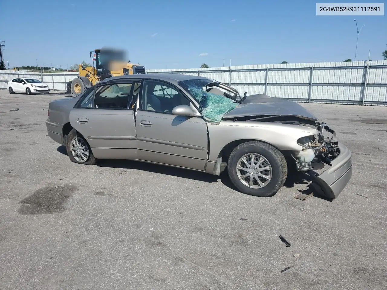 2003 Buick Regal Ls VIN: 2G4WB52K931112591 Lot: 53498925