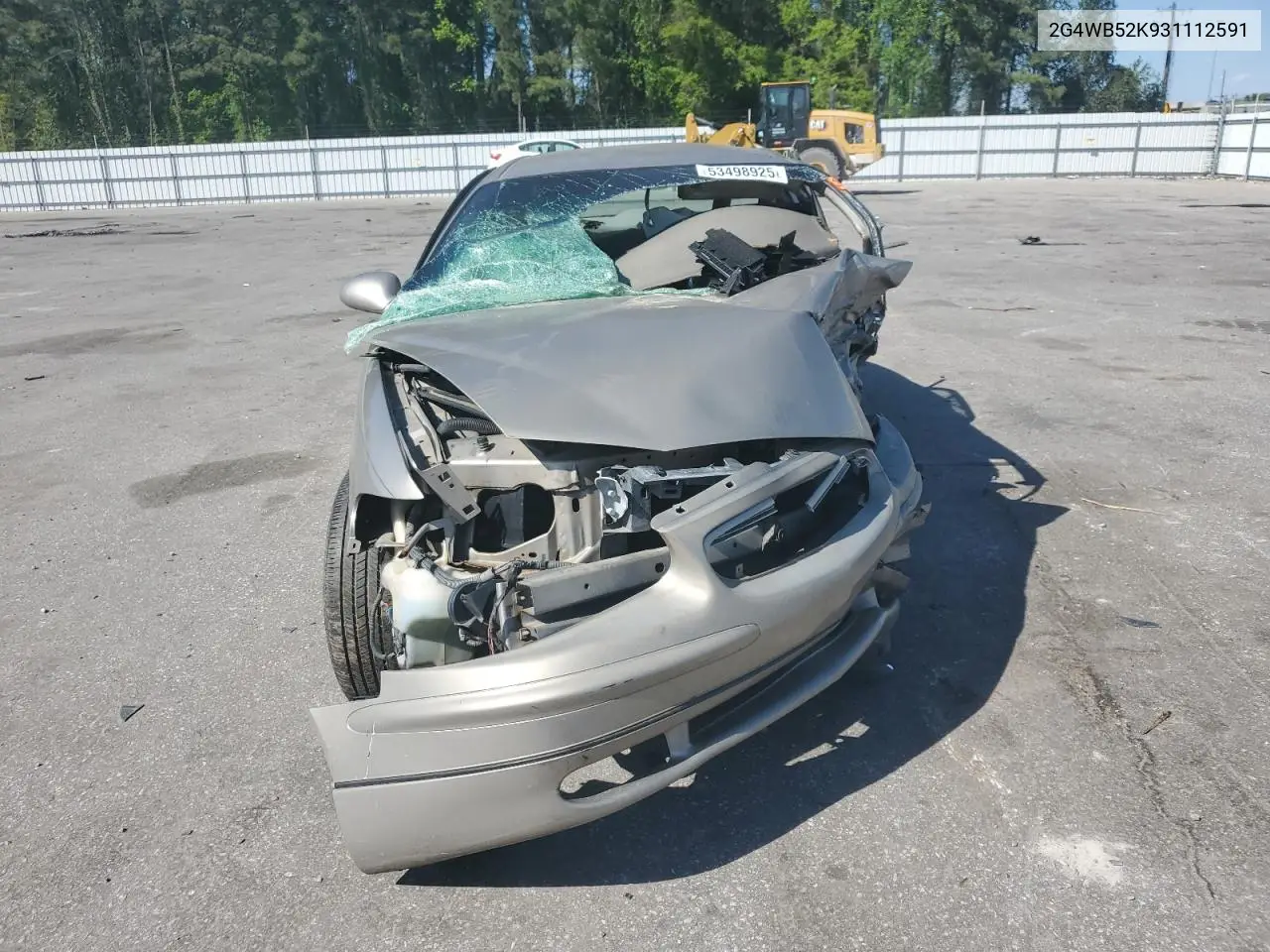 2003 Buick Regal Ls VIN: 2G4WB52K931112591 Lot: 53498925